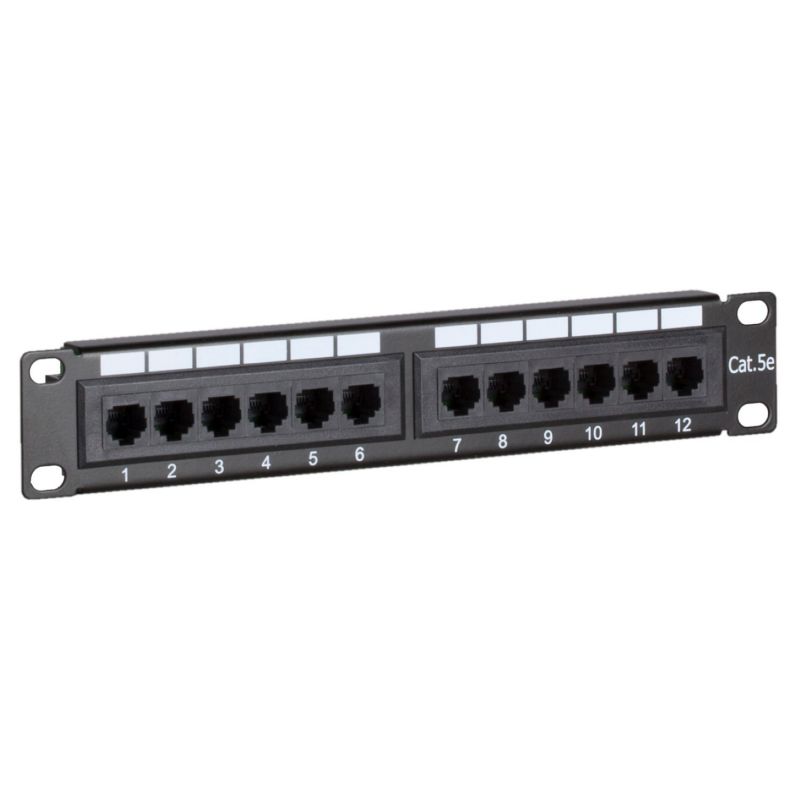 12 port cat5e patch panel deals