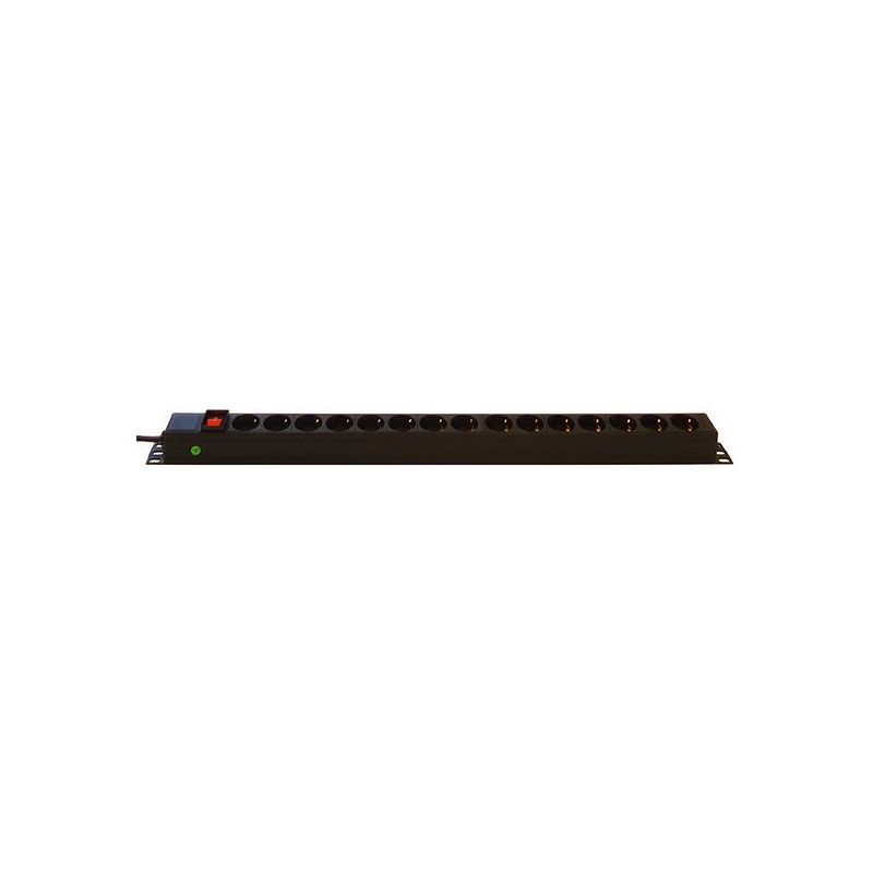 19 inch 15-way power strip
