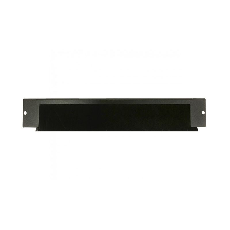 Cable entry with brush attachment - wall mount server racks