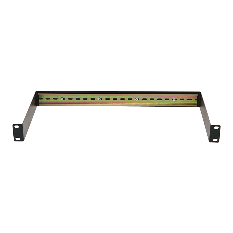 1U DIN rail for 19-inch racks