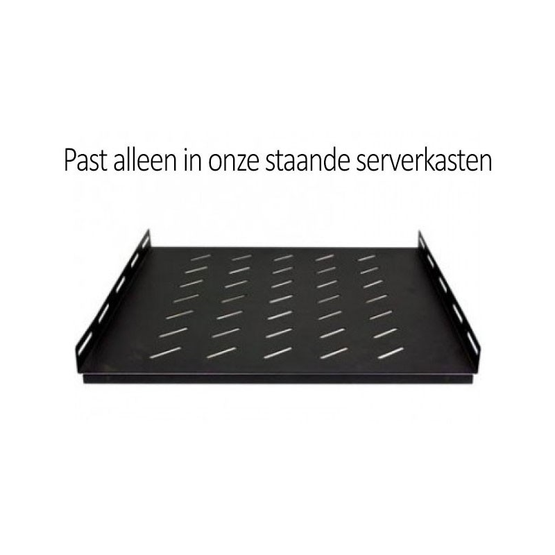 Heavy duty shelf for 1000mm deep serverkast - 1U - 100 kg