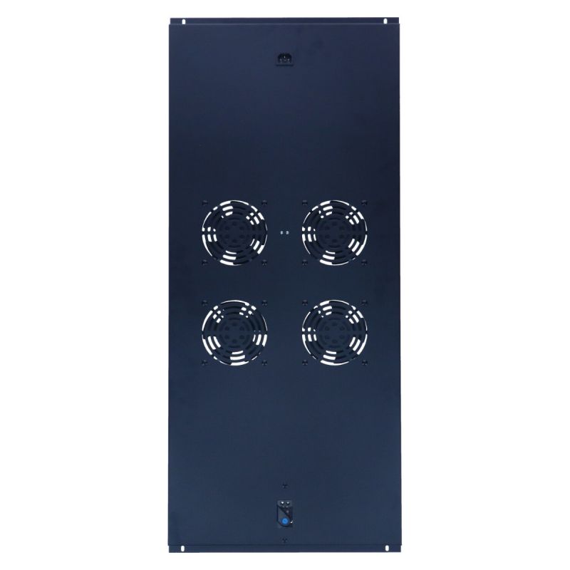 Fan-set with 4 fans and thermostat suitable for 1200mm deep server racks