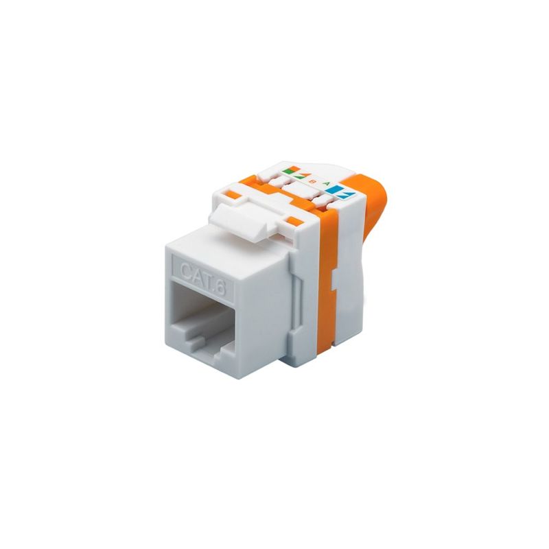 Cat6 UTP Keystone Connector - Toolless Twist