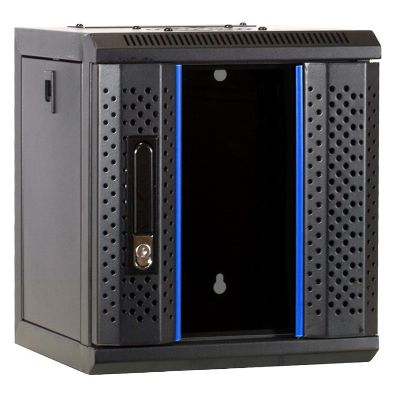 10 inch 6U server rack with glass door 312x310x352mm (WxDxH)