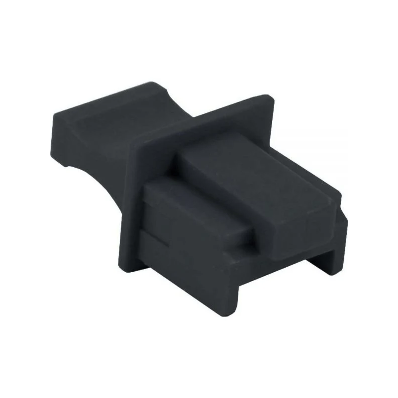 RJ45 port dust covers, set of 10, black