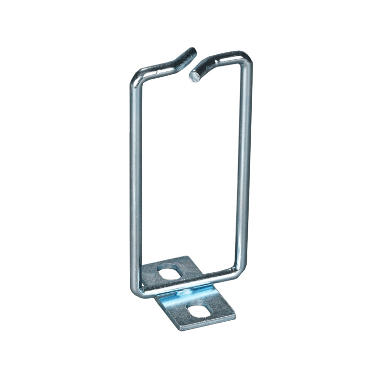 Metal cable holder, screw mounting 40 x 80 mm