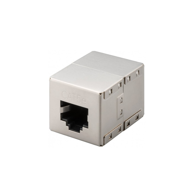DANICOM CAT5e RJ45 inline coupler - Shielded