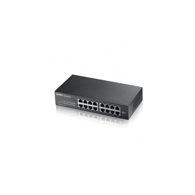 Zyxel 16-ports GS1100 unmanaged switch