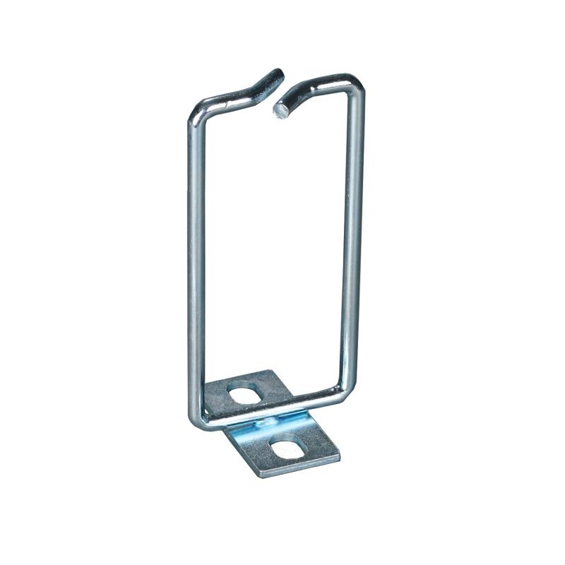 Metal cable holder, screw mounting 40 x 80 mm