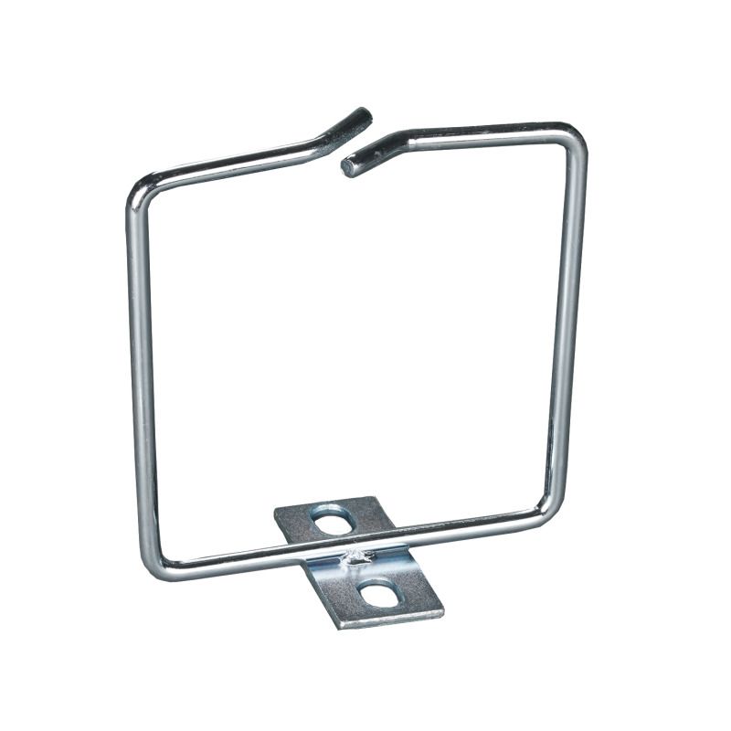 Metal cable holder, screw mounting 80 x 80 mm