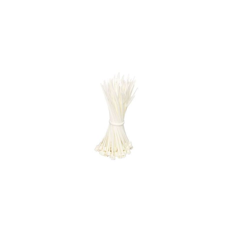 Tie wraps natural - 100 pcs