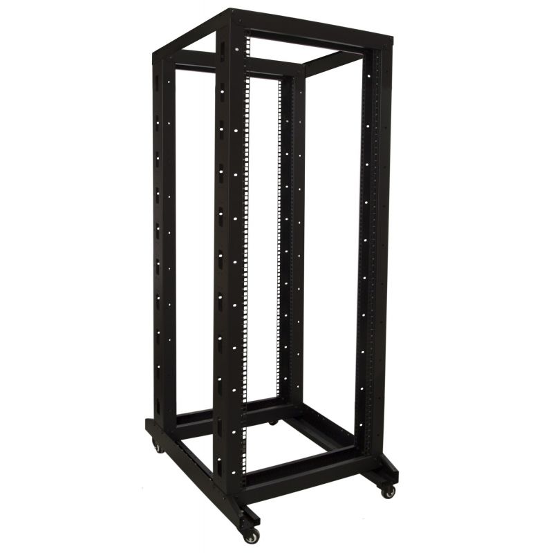 32U relay rack on castors 600x800x1600mm (WxDxH)