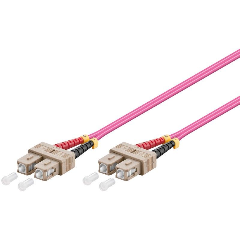 Fibre optic cable SC-SC OM4 2m