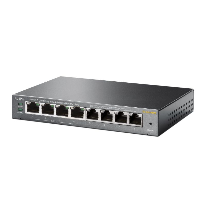 Buy TP-Link 8-ports SG108PE unmanaged PoE smart switch?