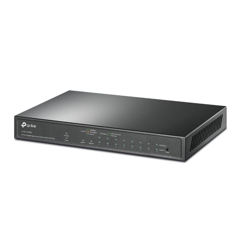 Buy TP-Link 10-ports 1210 managed PoE smart switch?
