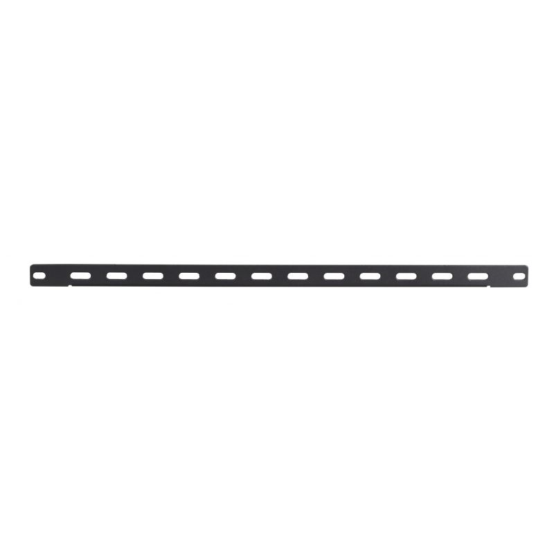1U 19 inch metal rail for cable ties 