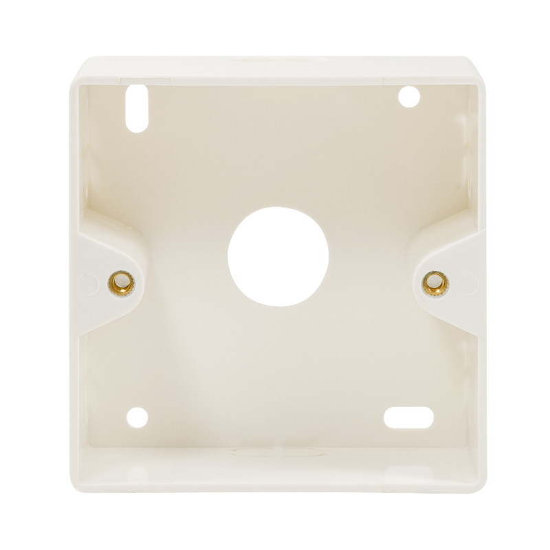 Frame surface-mounted box, ivory