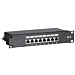 10 Inch CAT5e FTP patch panel - 8 ports
