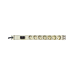 19 inch 7-way power strip - surge protection device - white