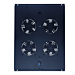Fan set with 4 fans and thermostat suitable for 800mm deep server racks