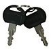 Aditional door key for server racks (incl. spare key)