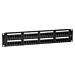 CAT5e UTP patch panel - 48 ports