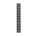 18U vertical cable tray - 30 cm