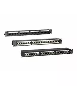 Patch panels and keystones
