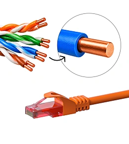 Cat6 patch cables - 100% copper